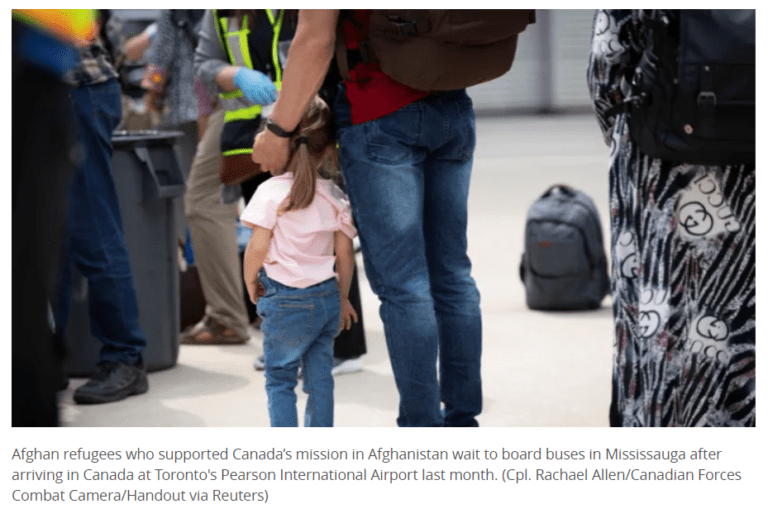 Calgary chosen as port of entry for Afghan refugees arriving in Canada from U.S.