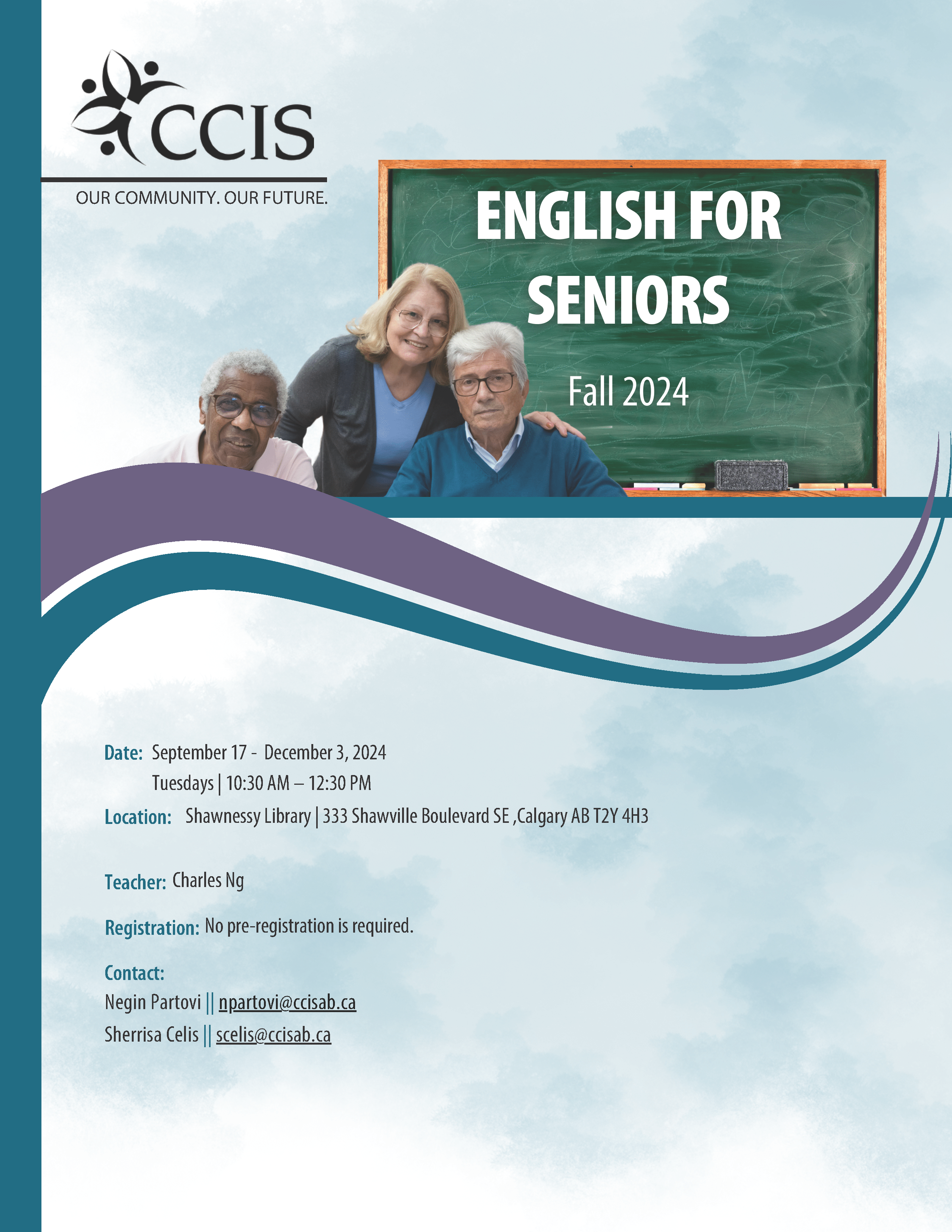 English for Seniors: Fall 2024