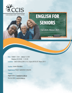 English for Seniors: Fall 2024 / Winter 2025