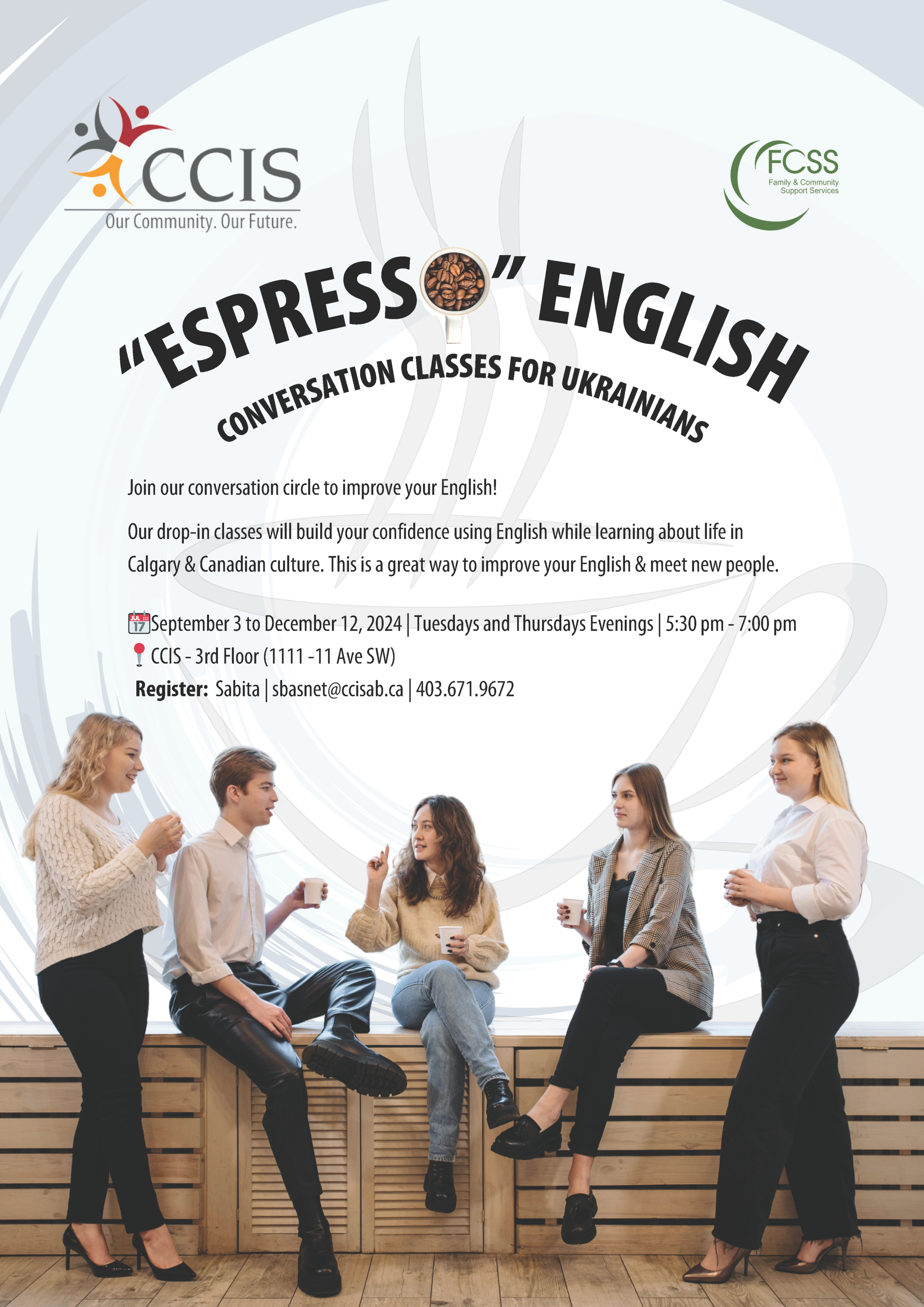 "Espresso" English: Conversation Classes for Ukrainians