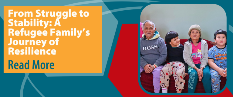 From Struggle to Stability: A Refugee Family’s Journey of Resilience
