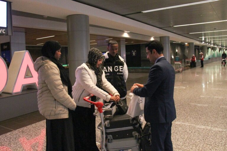 Program Highlight: Port of Entry Services / Airport Reception Program