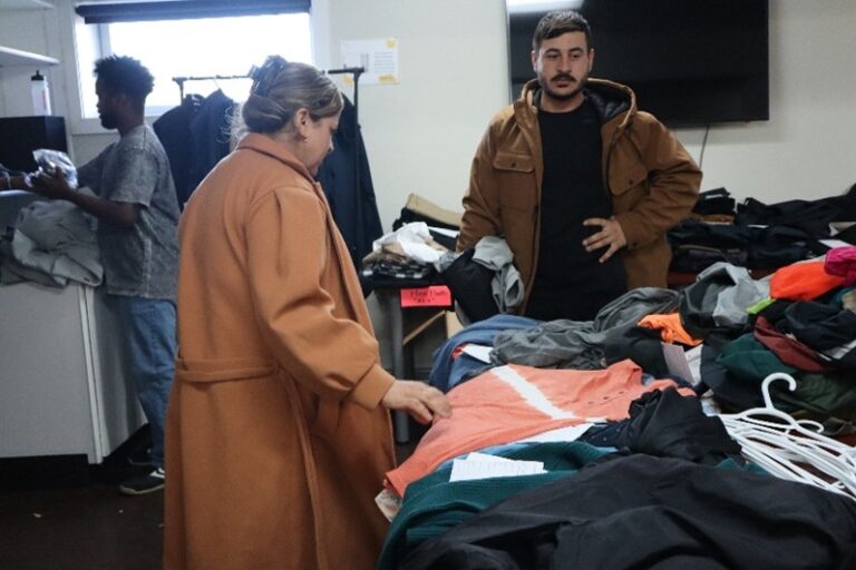 MCRC Clothing Drive Supports Refugee Clients